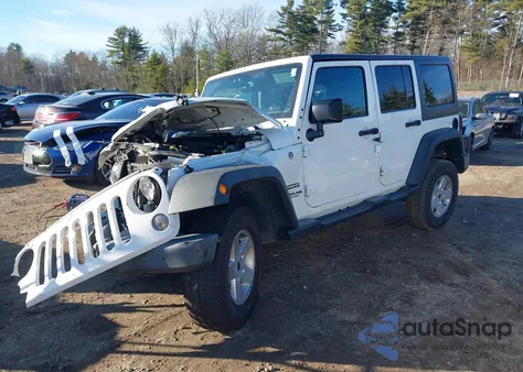 2017 Jeep Wrangler Unlimited Sport 4X4 z USA, uszkodzony, nr VIN 1C4HJWDG0HL542137